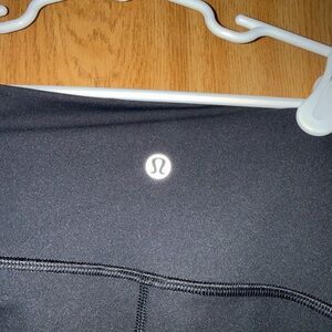 Lululemon Black Athletic Plus Size leggings